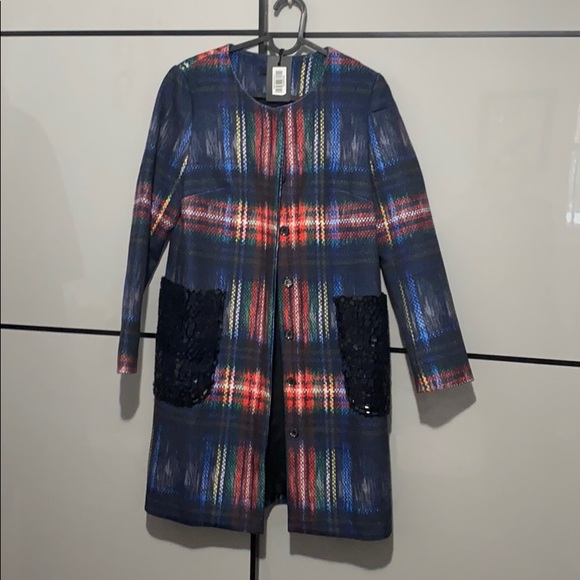 Special Printed Coat with side pocket - Picture 1 of 5